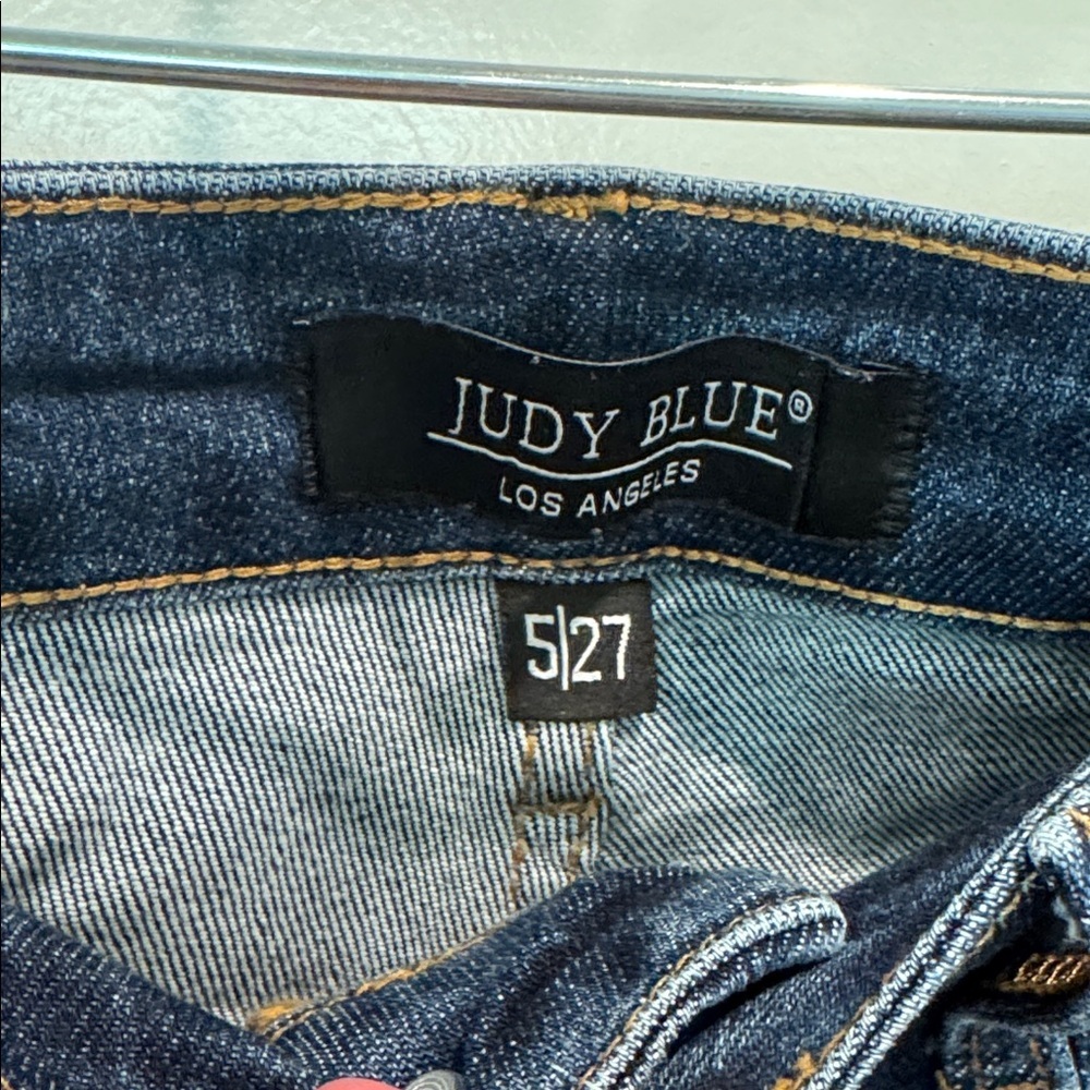 Judy Blue Dark Blue Slim bootcut Leg Jeans - Picture 2 of 10